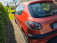 Gebraucht Peugeot 206 60 PS (44 kW) 2000 Orange Kleinwagen