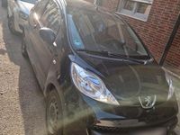 Gebraucht Peugeot 107 65 PS (47 kW) 2006 Schwarz Kleinwagen
