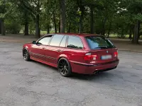 Gebraucht BMW 540 286 PS (210 kW) 1997 Rot Kombi