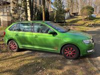 Gebraucht Skoda Rapid Drive 86 PS (63 kW) 2014 Grün Kleinwagen