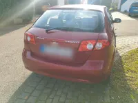 Gebraucht Chevrolet Lacetti 109 PS (80 kW) 2007 Rot Limousine