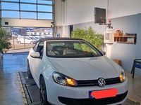 Gebraucht VW Golf Cabriolet 122 PS (89 kW) 2012 Weiß Cabrio
