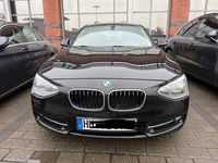 Gebraucht BMW 116 Sport Line 117 PS (86 kW) 2012 Schwarz Kleinwagen