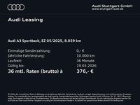 Gebraucht Audi A3 Sport 204 PS (150 kW) 2025 Weiß Limousine