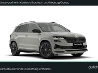 Neu Skoda Karoq SportLine 150 PS (110 kW) 2025 Stahlgrau SUV