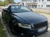 Gebraucht Audi A5 Cabriolet S-Line 239 PS (175 kW) 2009 Blau Cabrio