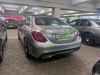 gebraucht Mercedes C200 4MATIC AMG 37.000€ 9G Mojavesilber