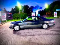 Gebraucht Mercedes 220 132 PS (97 kW) 1993 Schwarz Coupé