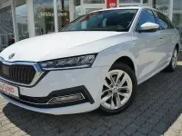 Gebraucht Skoda Octavia Style 150 PS (110 kW) 2021 Moon weiss metallic Kombi
