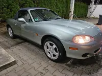 Gebraucht Mazda MX5 110 PS (80 kW) 2003 Silber Cabrio