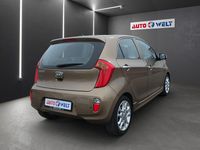 Gebraucht Kia Picanto Attract 69 PS (50 kW) 2014 Braun Kleinwagen
