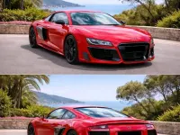 Gebraucht Audi R8 Coupé Advanced 525 PS (386 kW) 2010 Rot Coupé