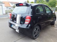 Gebraucht Nissan Micra Acenta 109 PS (80 kW) 2011 Schwarz metallic Kleinwagen