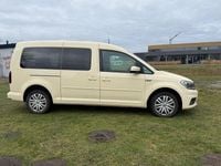 Gebraucht VW Caddy Maxi 150 PS (110 kW) 2018 Gelb Van / Kleinbus