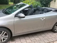 Gebraucht VW Golf Cabriolet 105 PS (77 kW) 2012 Grau Cabrio