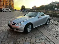 Gebraucht Mercedes SLK200 163 PS (119 kW) 2007 Silber Cabrio