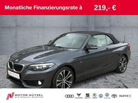 Gebraucht BMW 220 Sport Line 190 PS (139 kW) 2018 Grau Cabrio