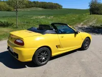Käytetty MG TF 136 HP (100 kW) 2003 Keltainen Avoauto