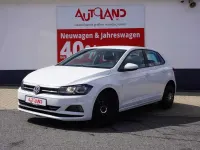 Gebraucht VW Polo Comfortline 75 PS (55 kW) 2017 Weiß Kleinwagen