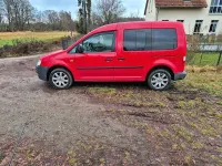 Gebraucht VW Caddy 105 PS (77 kW) 2010 Rot Van / Kleinbus