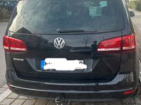 Gebraucht VW Sharan Comfortline 150 PS (110 kW) 2020 Schwarz Van / Kleinbus