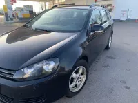 Gebraucht VW Golf VI 105 PS (77 kW) 2010 Schwarz Kleinwagen