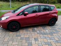 Gebraucht Nissan Note 60 PS (44 kW) 2013 Rot Kleinwagen