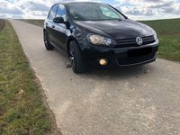 Gebraucht VW Golf VI Style 122 PS (89 kW) 2011 Schwarz Kleinwagen