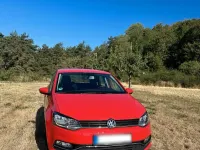 Gebraucht VW Polo Highline 90 PS (66 kW) 2015 Rot Limousine