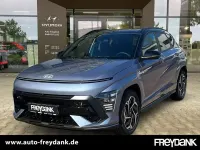 Gebraucht Hyundai Kona N Line 141 PS (103 kW) 2025 Meta blue / abyss black SUV
