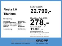 gebraucht Ford Fiesta 1.0 Titanium FLA*DynLi*SZH*