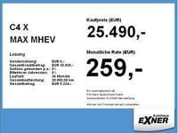 Neu Citroën C4 X 144 PS (105 kW) 2026 Grün (manhattangrün) SUV