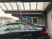 Gebraucht Mercedes CLK220 150 PS (110 kW) 2008 Blau Coupé