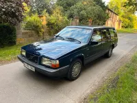 Gebraucht Volvo 740 115 PS (84 kW) 1990 Blau Kombi