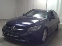 Gebraucht Mercedes C220 AMG line 194 PS (142 kW) 2020 Blau Kombi