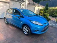 Gebraucht Ford Fiesta 80 PS (58 kW) 2008 Blau Kleinwagen