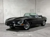 Gebraucht Jaguar E-Type 265 PS (194 kW) 1963 Schwarz Cabrio