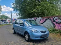 Gebraucht Mazda 2 80 PS (58 kW) 2007 Blau Kleinwagen
