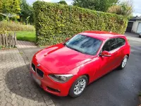 Gebraucht BMW 114 102 PS (75 kW) 2013 Rot Kleinwagen