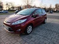 Gebraucht Ford Fiesta Titanium 2009 Rot Kleinwagen