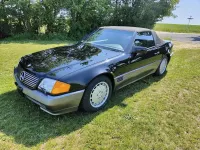 Gebraucht Mercedes SL500 326 PS (239 kW) 1991 Schwarz Cabrio