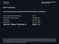Gebraucht Audi A3 Advanced Plus 110 PS (80 kW) 2023 Florettsilber metallic Kombi