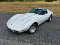 Gebraucht Corvette C3 210 PS (154 kW) 1977 Weiß Coupé