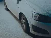 Gebraucht Chevrolet Aveo 84 PS (61 kW) 2011 Weiß Kleinwagen