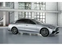 Neu Mercedes C220 AMG 197 PS (144 kW) 2025 Metalliclack hightechsilber Limousine