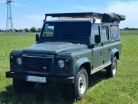 Gebraucht Land Rover Defender 122 PS (89 kW) 2007 Grün Kombi