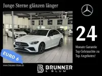 Gebraucht Mercedes C220 AMG 197 PS (144 kW) 2025 Unilack polarweiß Limousine