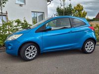 Gebraucht Ford Ka Titanium 69 PS (50 kW) 2009 Blau Kleinwagen