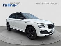 Gebraucht Skoda Kamiq Monte Carlo 116 PS (85 kW) 2024 Candyweiß/blackmagic perleffekt SUV