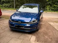 Gebraucht VW Golf VII 116 PS (85 kW) 2019 Blau Kleinwagen